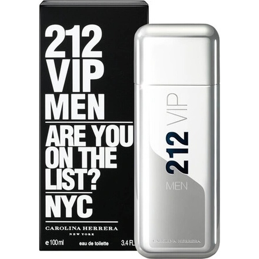 Carolina Herrera 212 Vip Men Edt 50ml 1×50 ml, Eau de toilette