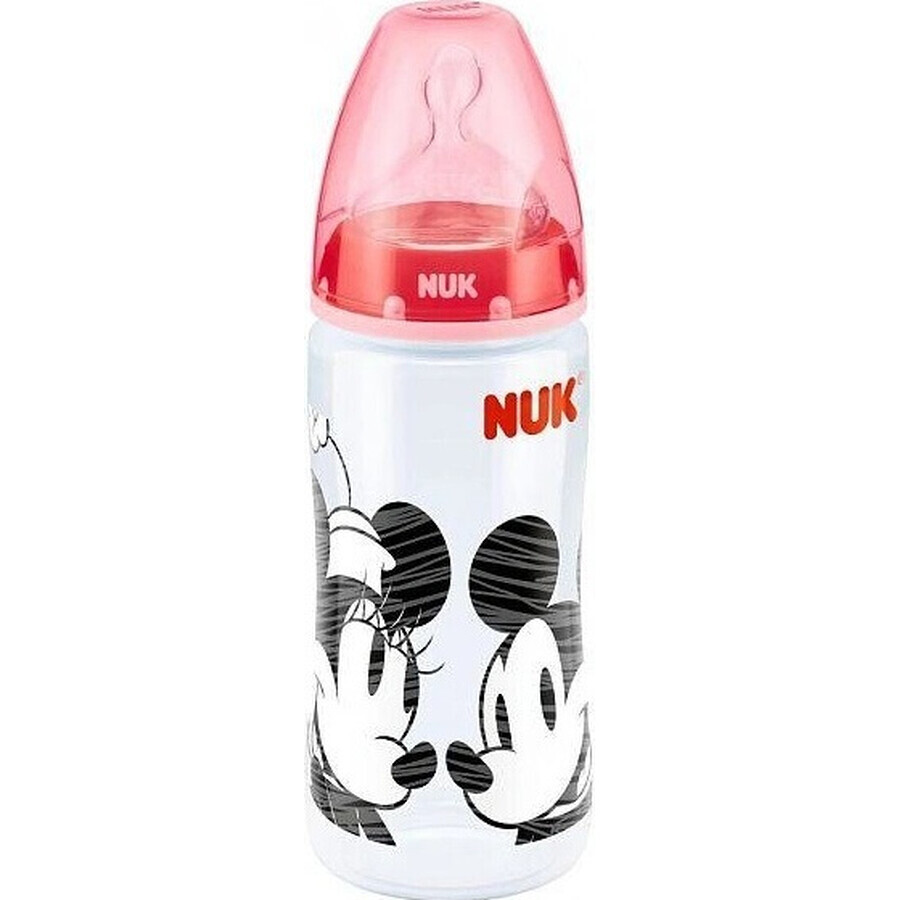 NUK FC FLASH PP Mickey 1×1 Stück, Saugflasche 300 ml