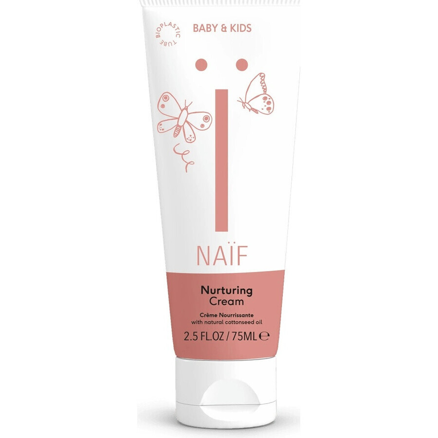 NAÏF Crema nutriente per neonati e bambini 1×75 ml, Crema nutriente