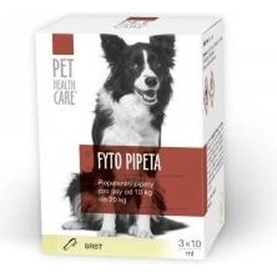 PET HEALTH CARE FYTO PIPETA 3×10 ml, repelente