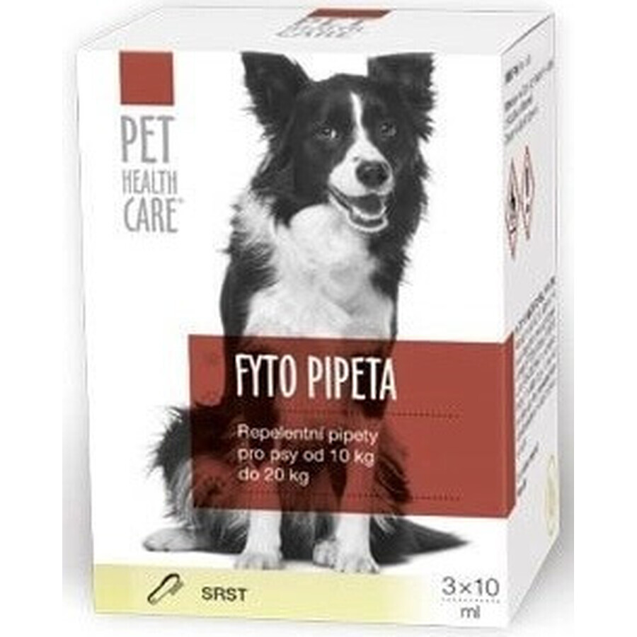 PET HEALTH CARE FYTO PIPETA 3×10 ml, repelente