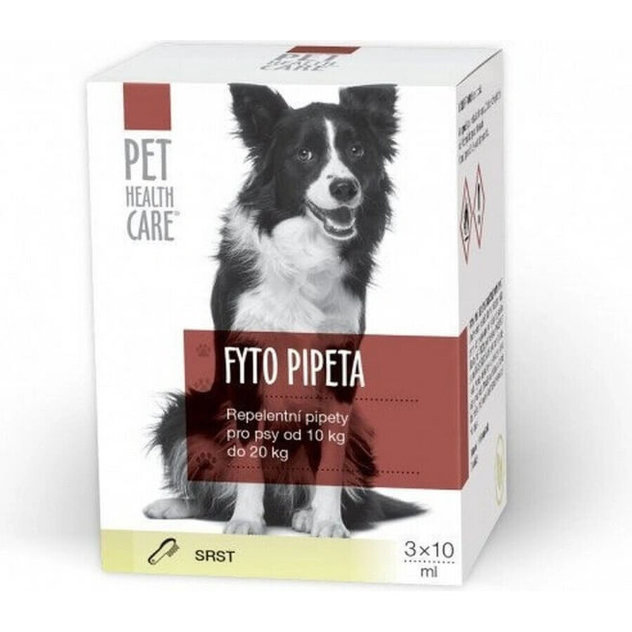 PET HEALTH CARE FYTO PIPETA 3×10 ml, repelente