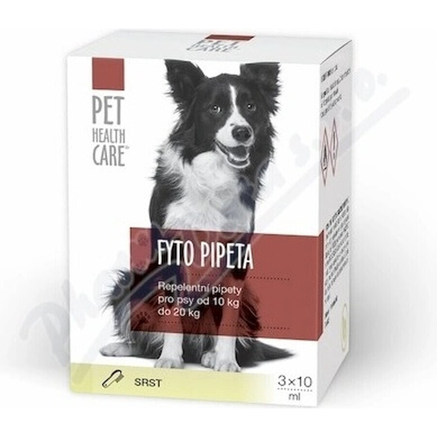 PET HEALTH CARE FYTO PIPETA 3×10 ml, repelente