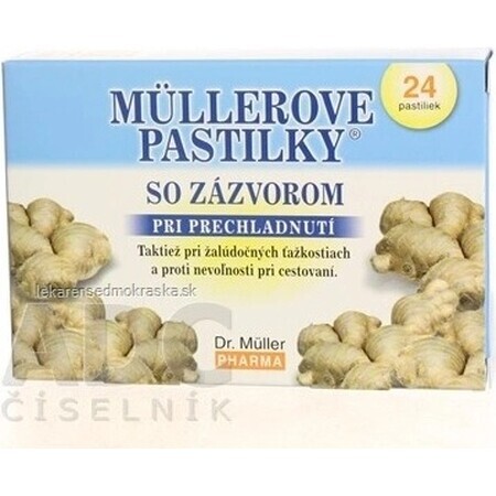 MÜLLER PASTILLS WITH CLOSURE 1×24 buc, încălzire