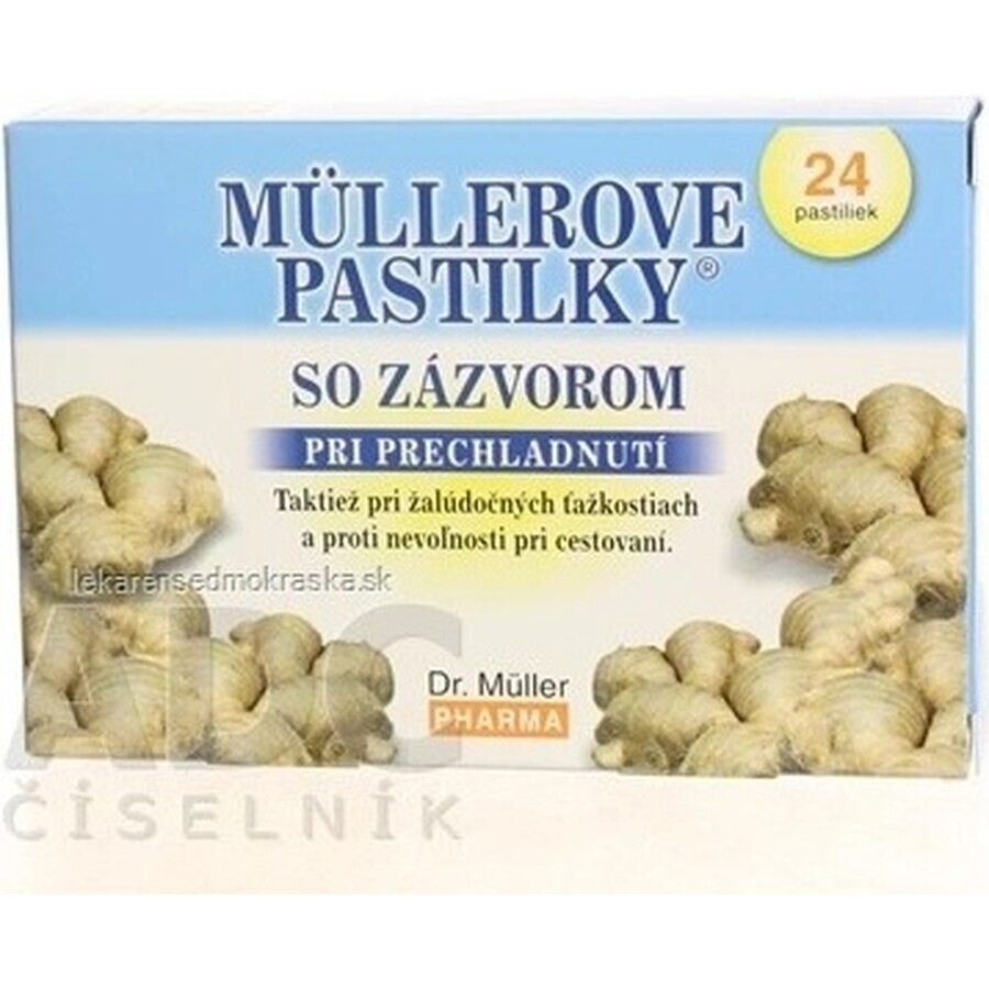 MÜLLER PASTILLS WITH CLOSURE 1×24 buc, încălzire