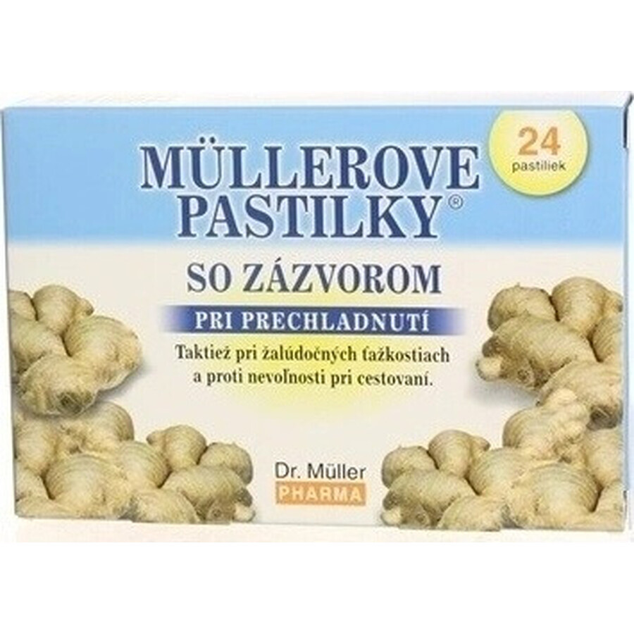 MÜLLER PASTILLS WITH CLOSURE 1×24 buc, încălzire