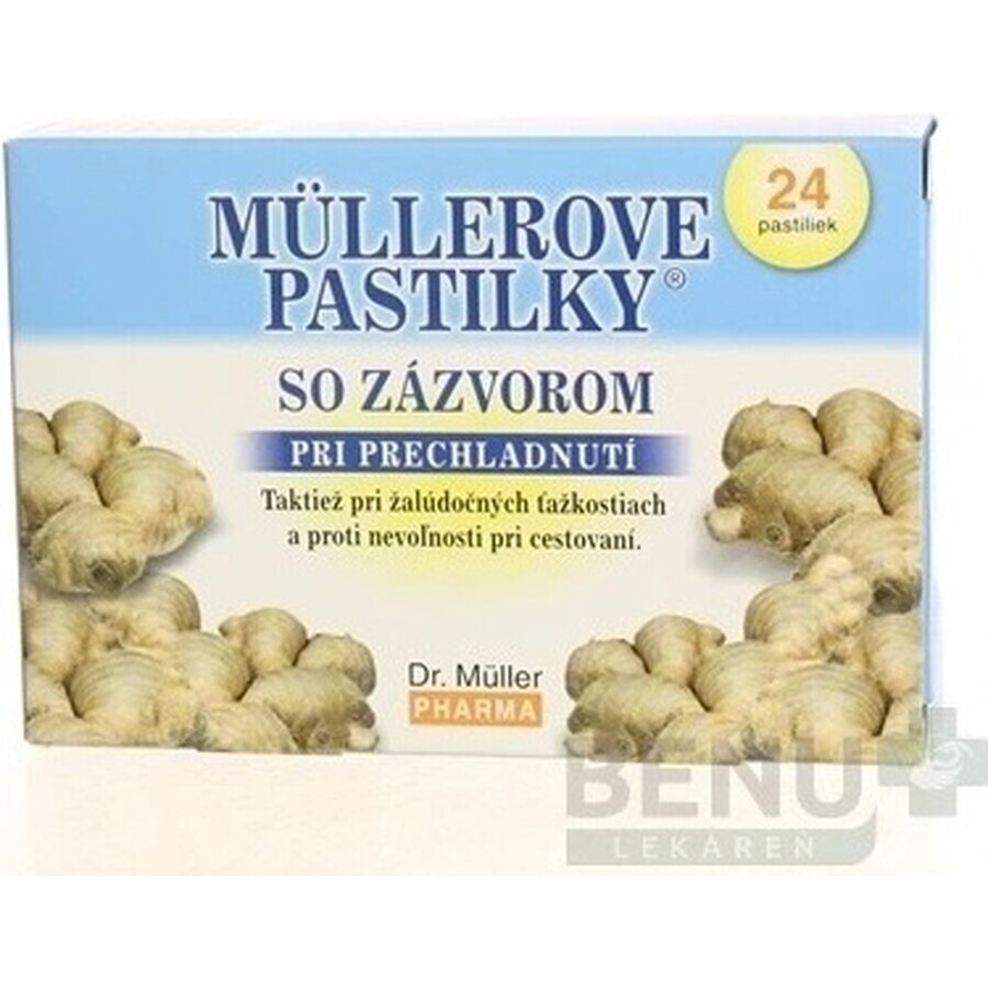 MÜLLER PASTILLS WITH CLOSURE 1×24 buc, încălzire