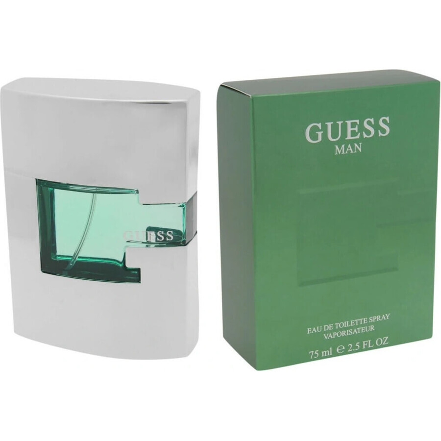 Guessguess Uomo Edt 75ml 1×75 ml, eau de toilette