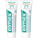 ELMEX Pastă de dinți Sensitive Duo 2×75 ml, pastă de dinți