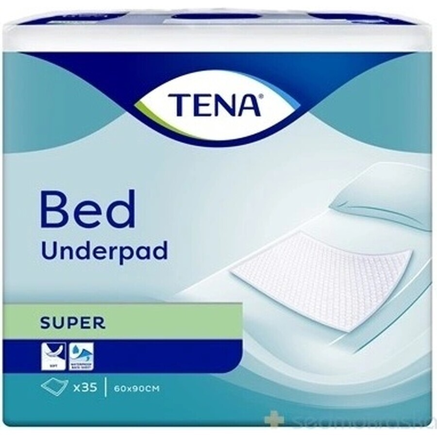 TENA Bed Super 1×35 pcs, absorbent pads, 60x90 cm