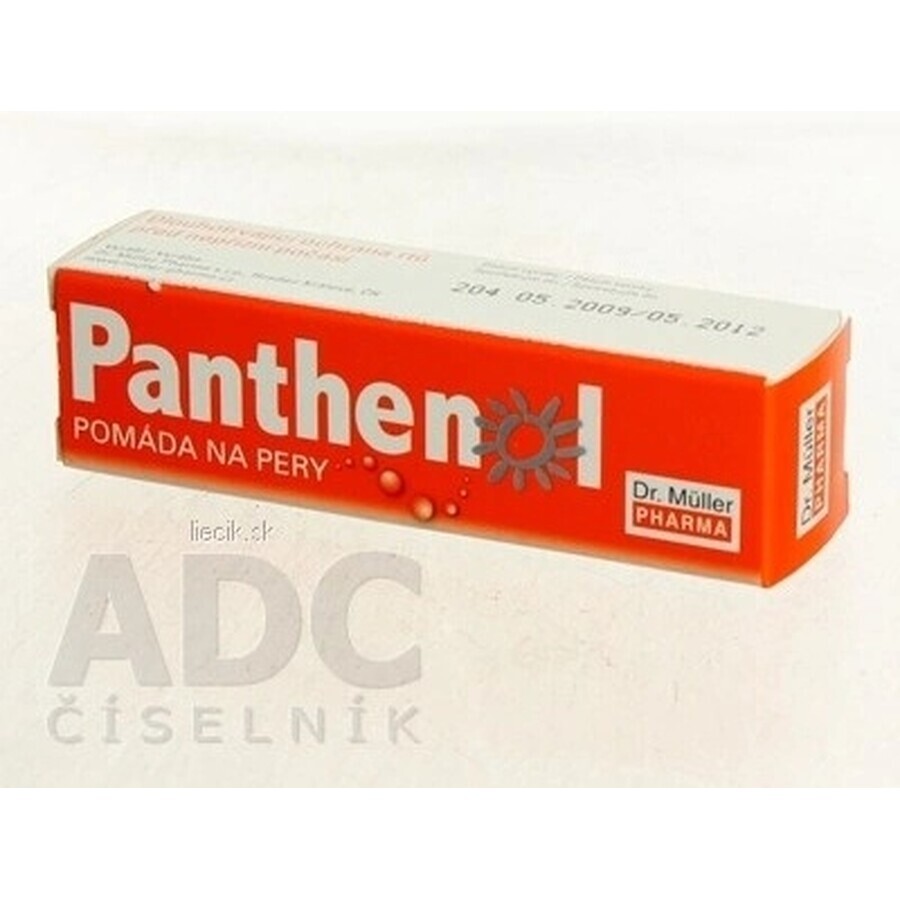 PANTHENOL PERY POMADE 4.4G DR.MULLER 1×1 ud, para labios secos