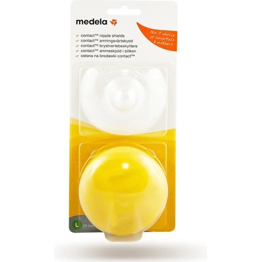 Medela Contact Stillhütchen - M (20 mm) 1×1 Stück, Stillhütchen