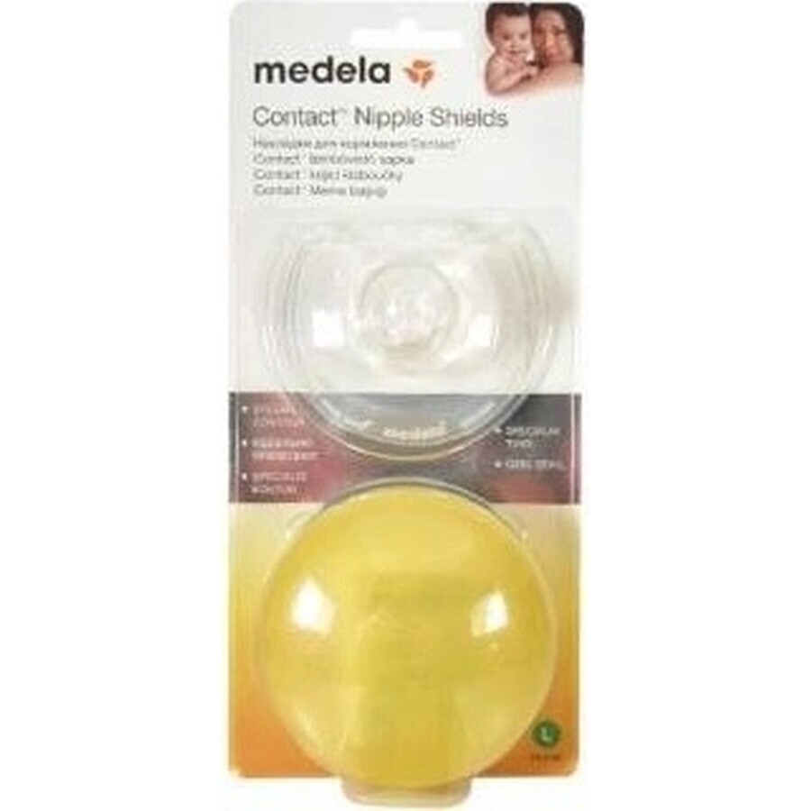 Medela Contact Stillhütchen - M (20 mm) 1×1 Stück, Stillhütchen