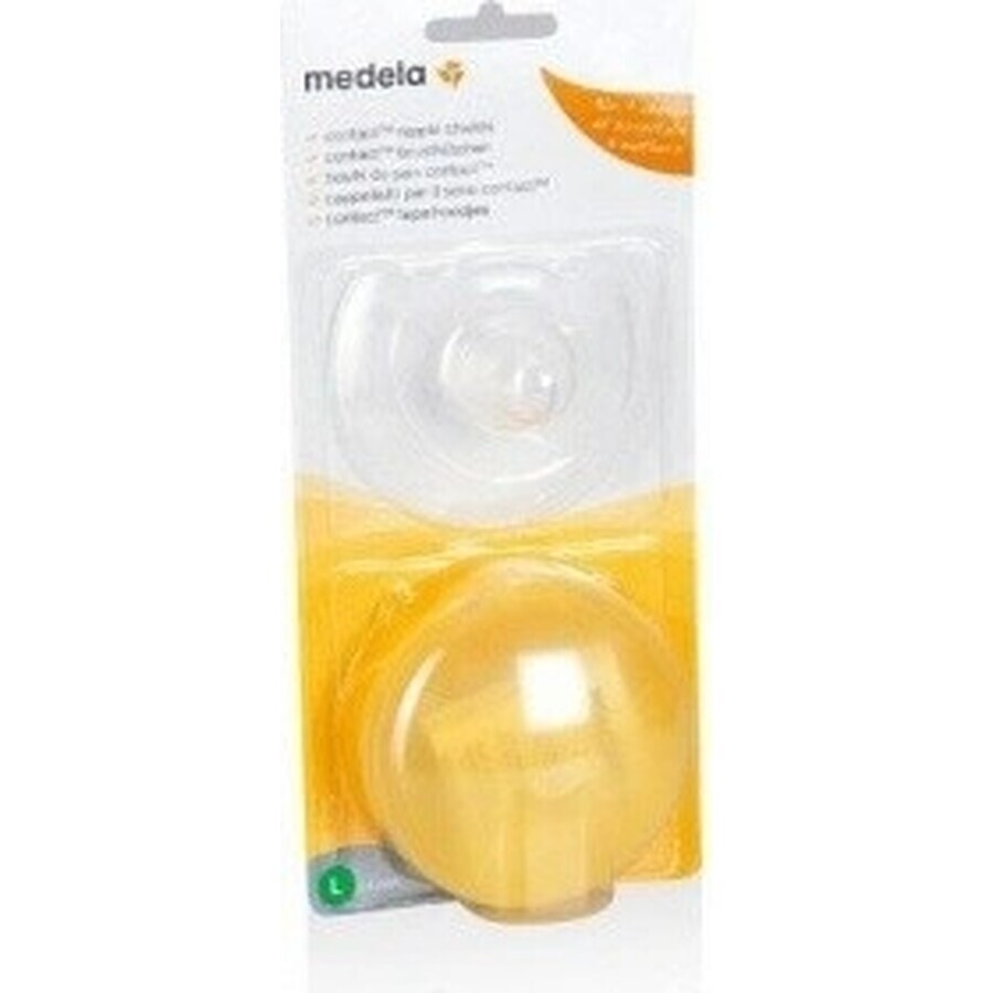 Medela Contact Stillhütchen - M (20 mm) 1×1 Stück, Stillhütchen