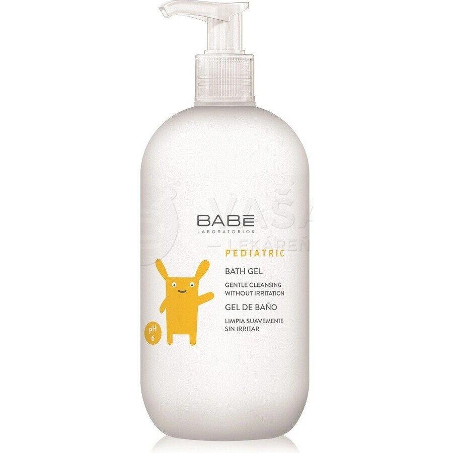 BABÉ DIE BABY Gel de baño 1×500 ml, gel de baño para bebés, pH6