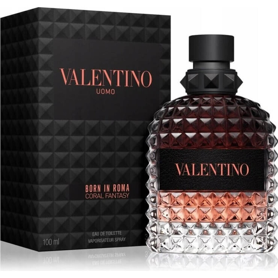 VALENTINO UOMO BORN IN ROMA CORAL FANTASY eau de toilette 1×100 ml, eau de toilette voor mannen