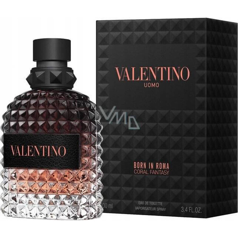 VALENTINO UOMO BORN IN ROMA CORAL FANTASY eau de toilette 1×100 ml, eau de toilette voor mannen