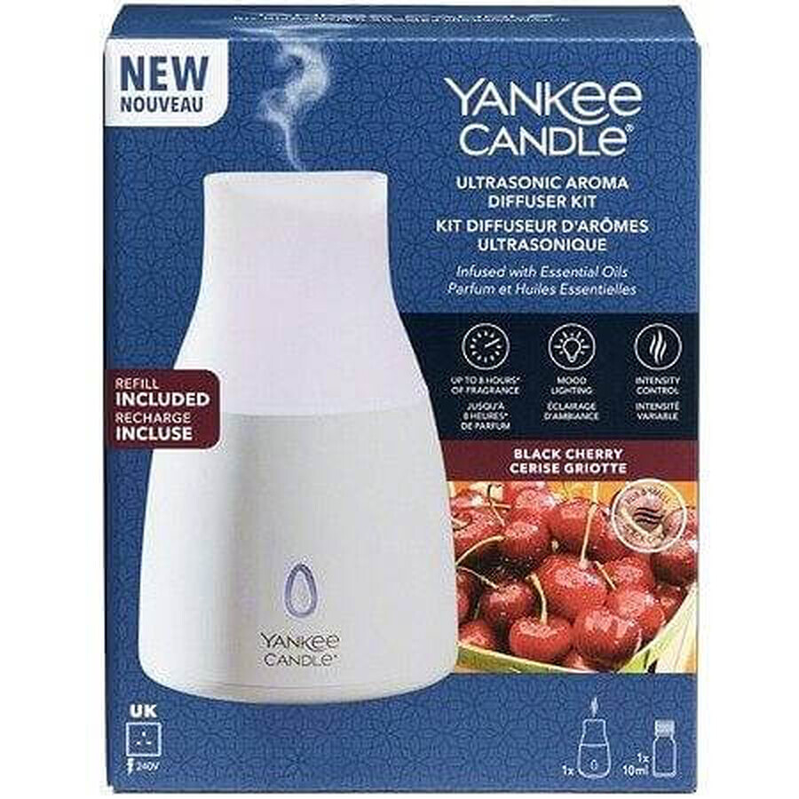 Yankee Candle Ultrasonic Aroma Diffuser Starter Kit - EUR 1×1 buc, difuzor