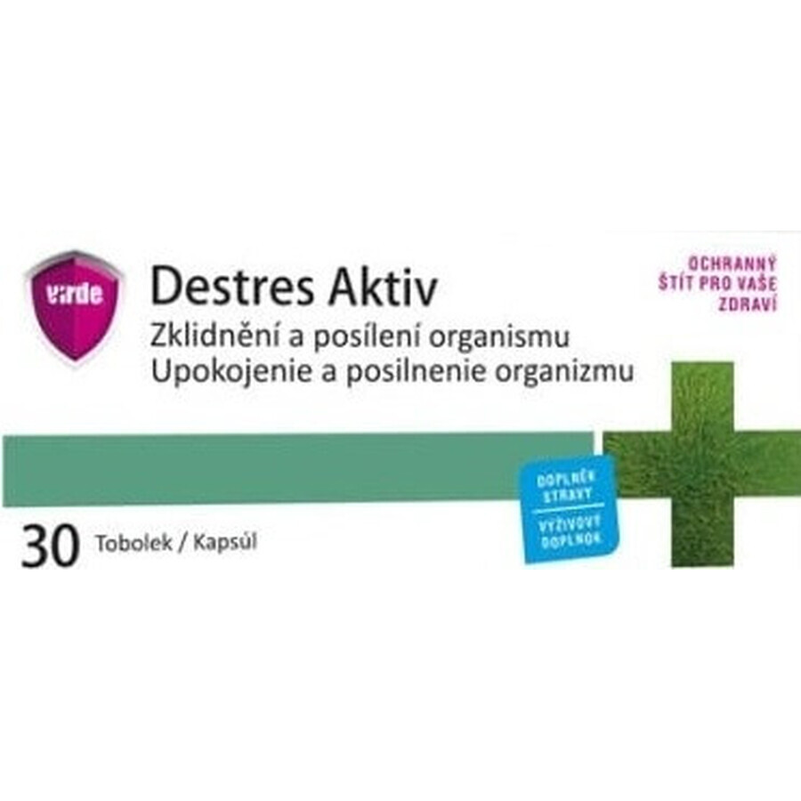 VIRDE DESTRES AKTIV 1×30 cps, integratore alimentare