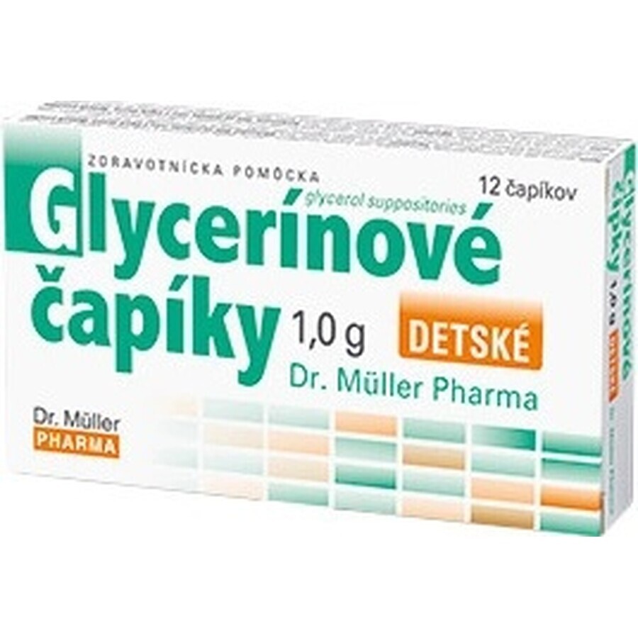 Dr. Müller Glycerin suppositories 1,0 g 1x12 pcs suppos suppositories children