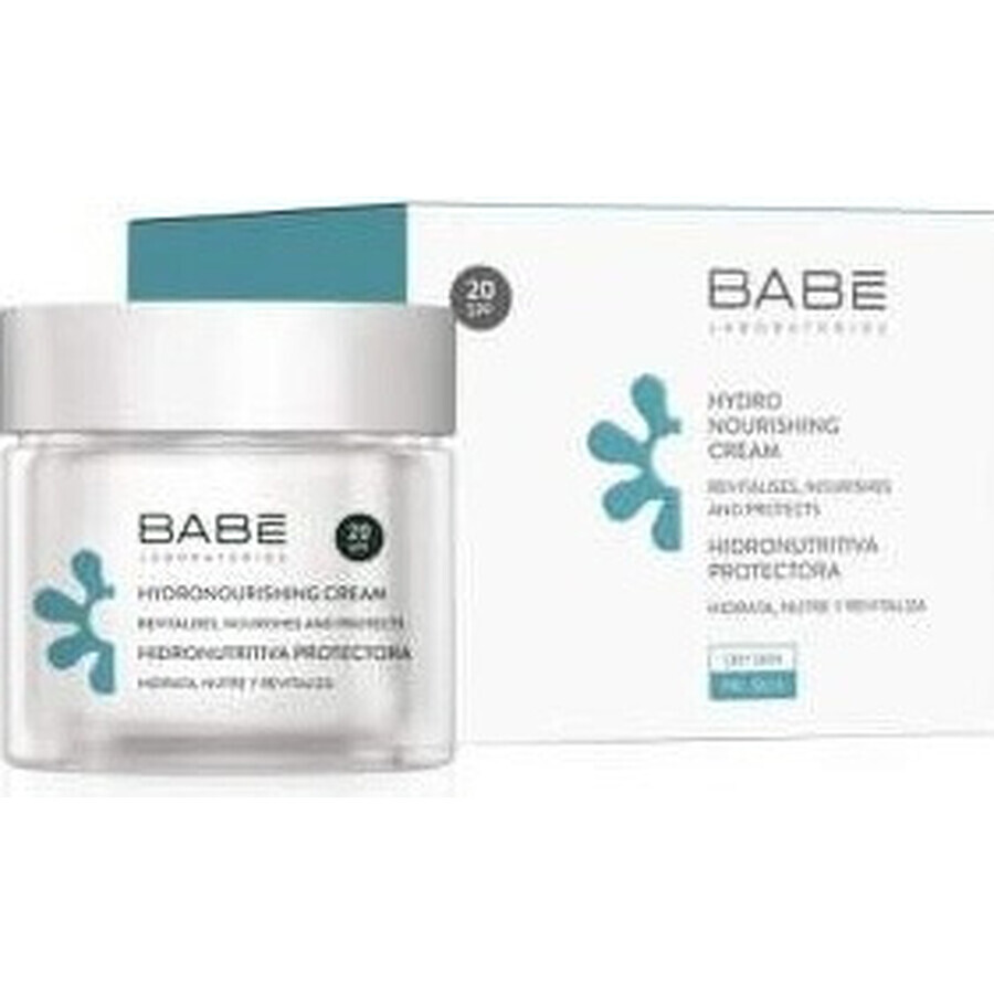 BABÉ PLEAT Feuchtigkeitsspendende und nährende Creme plus SPF 20 1×50 ml, nährende Creme