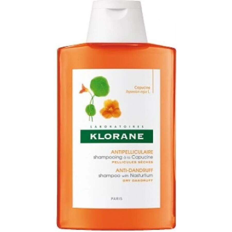 KLORANE SHAMPOO mit Bio-Pfingstrose 1×200ml, Shampoo für empfindliche und gereizte Kopfhaut