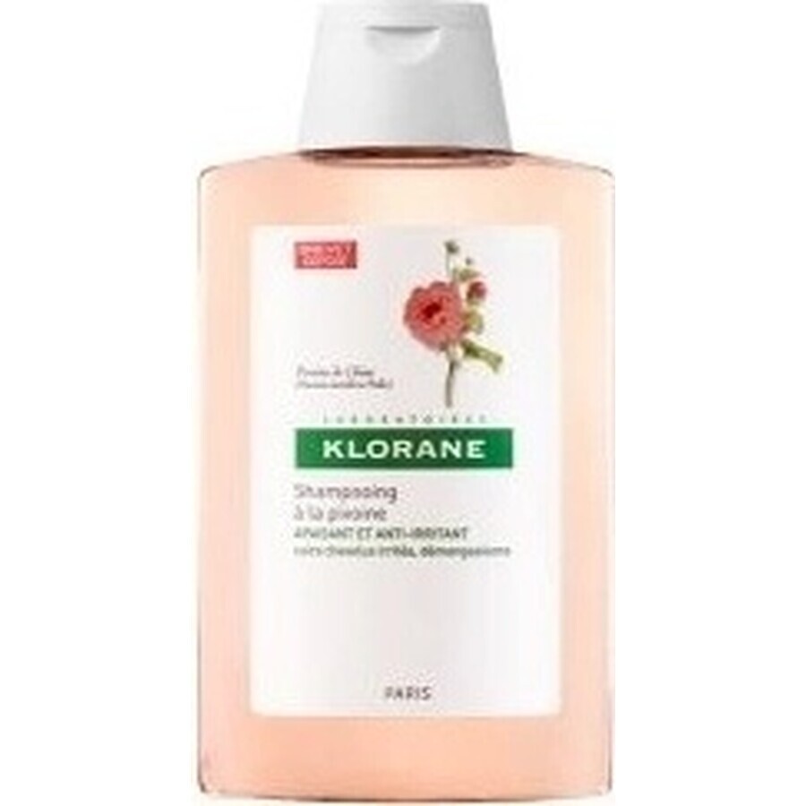 KLORANE SHAMPOO mit Bio-Pfingstrose 1×200ml, Shampoo für empfindliche und gereizte Kopfhaut