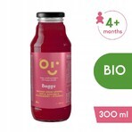 Beggs Organic Beggs Aronia, manzana, plátano y fresa 1×300 ml, bebida de frutas