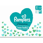 PAMPERS HARMONIE BABY DIAPERS V.2 4-8KG 204KS 1×204 buc, scutece în mărimea 2