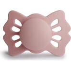 FRIGG Lucky Lucky Succhietto simmetrico in silicone Blush, 0-6m 1×1 pz, ciuccio in silicone