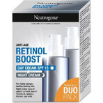 NEUTROGENA® Retinol Boost DUOPack crema giorno anti-età SPF15 + crema notte 2x50ml 2×50ml, crema anti-età