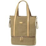 Wickeltasche SUPREME - camel 1×1 Stück, Tasche für Mama