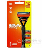 GILLETTE FUSION SHAVER FUSION SHAVER + 4 NH 1×1 pc, shaver