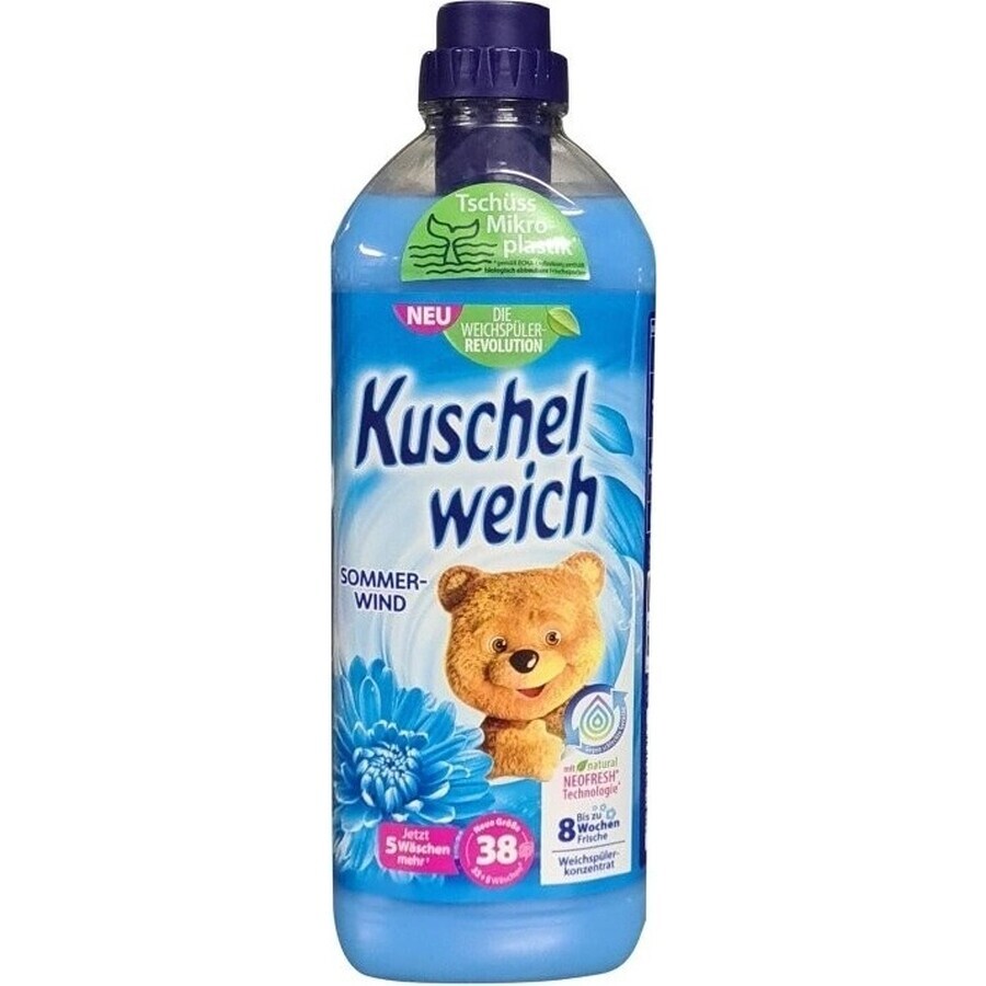 Acondicionador de ropa Kuschelweich - Brisa de verano, 38 lavados 1×1 l