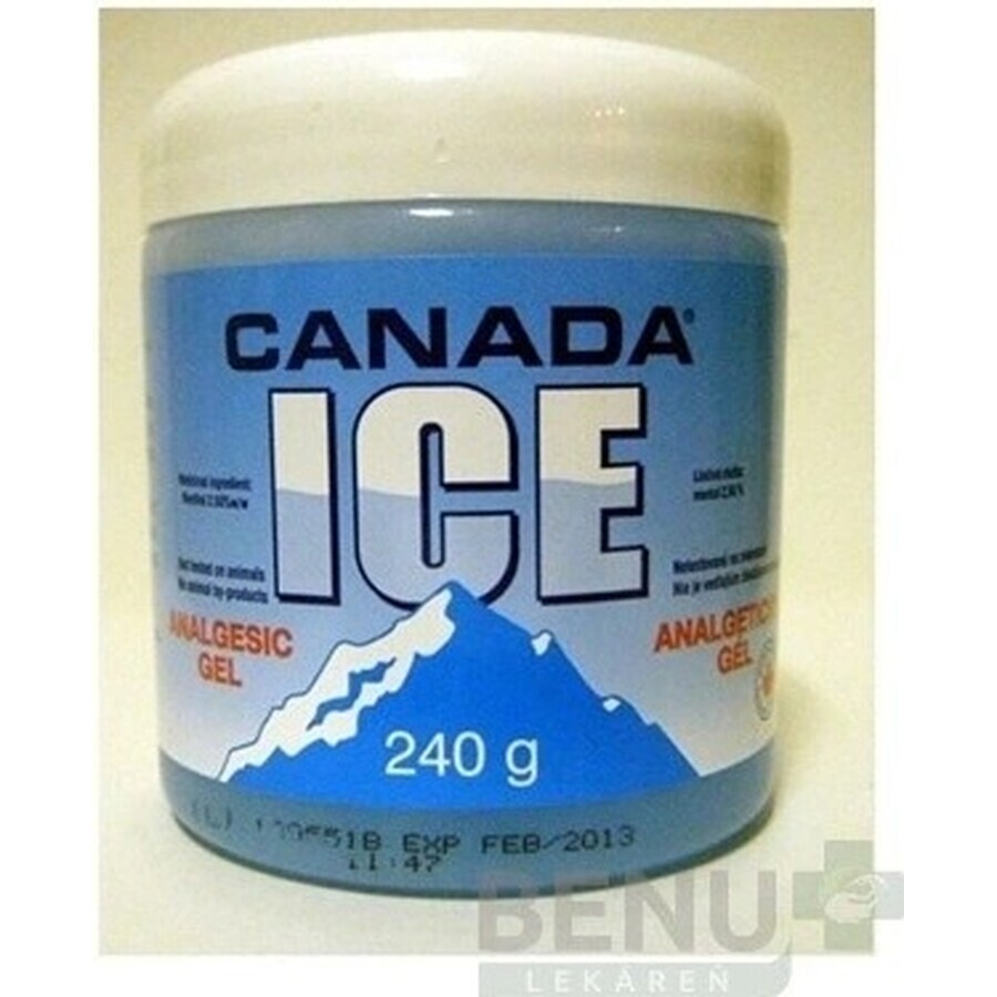 CANADA ICE GEL 1×240 ml, analgezic