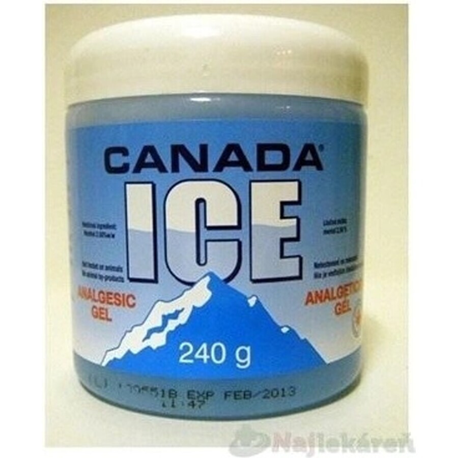 CANADA ICE GEL 1×240 ml, analgezic