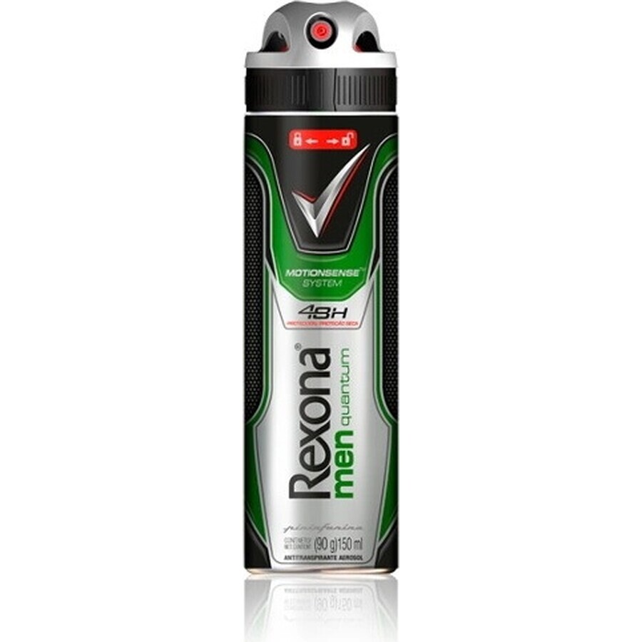 Rexona antitraspirante MEN Quantum 1×150 ml, antitraspirante