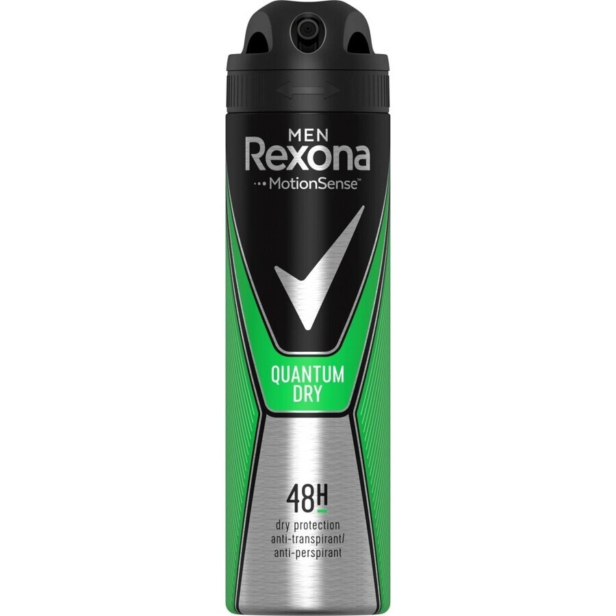 Rexona antitraspirante MEN Quantum 1×150 ml, antitraspirante