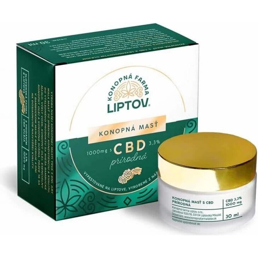 FATTORIA DELLA CANAPA LIPTOV K. MAST CBD 1000MG 3,3% 30ML 1×30 ml