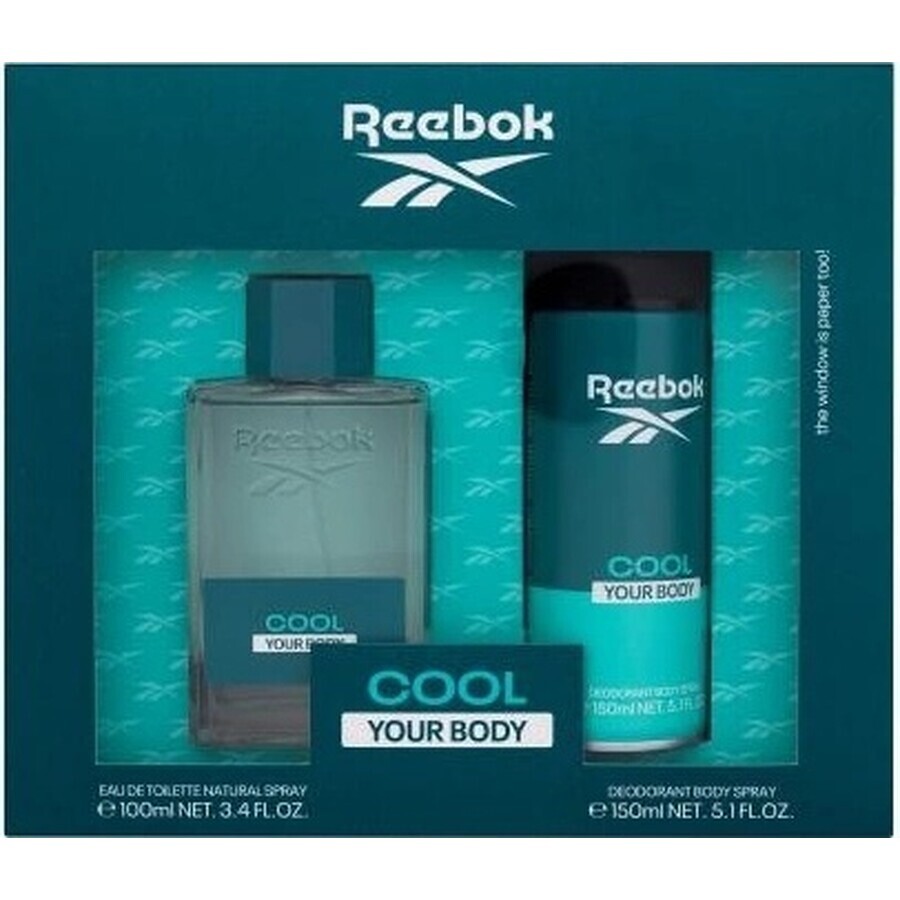 REEBOK COOL YBF WOMEN EDT 100ML+DEO SP 150ML 1SET 1×1 ud, set