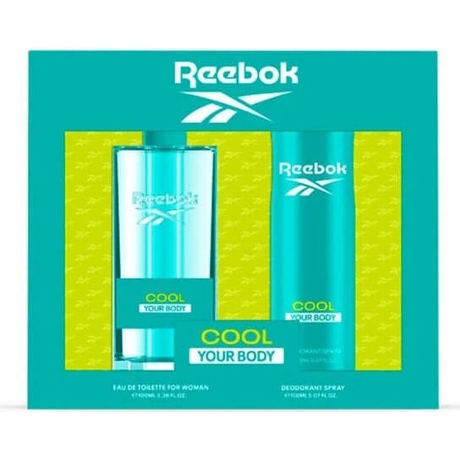 REEBOK COOL YBF WOMEN EDT 100ML+DEO SP 150ML 1SET 1×1 ud, set