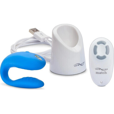 We-Vibe Vibrator MATCH albastru 1×1 bucată, vibrator