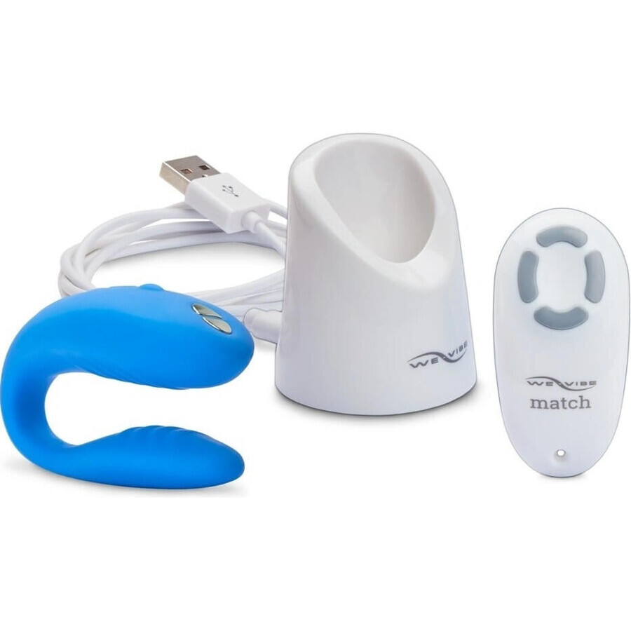 We-Vibe Vibrator MATCH albastru 1×1 bucată, vibrator