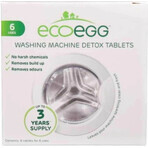 Ecoegg Tablete pentru curățarea mașinii de spălat 1×6 buc, tablete pentru mașina de spălat