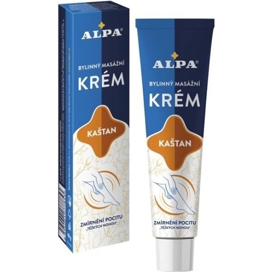 CREMA ALPA GASHTAN 1×40 g, massaggio alle erbe