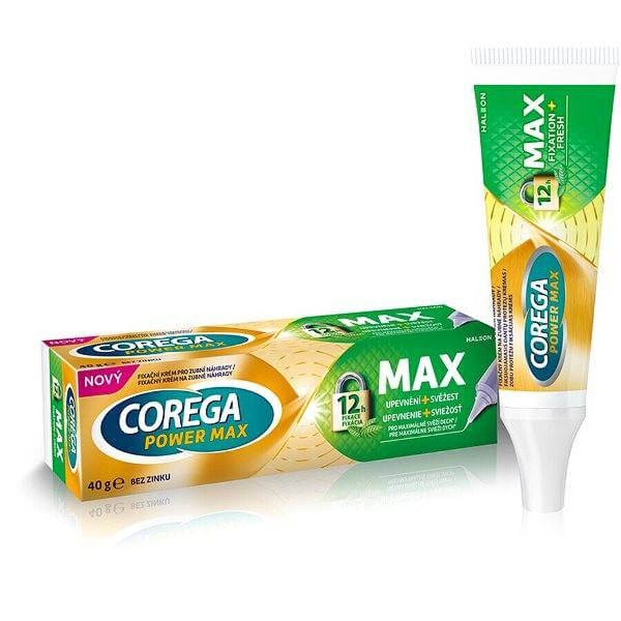 COREGA MAX Firming + Freshness 1×40 g, crème raffermissante à tenue forte