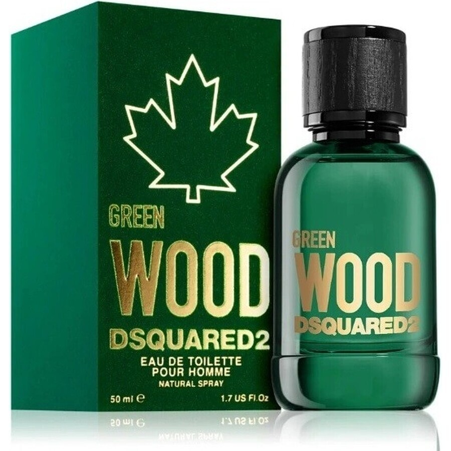 Dsquaredgreen Wood Edt 50ml 1×50 ml, Apă de toaletă