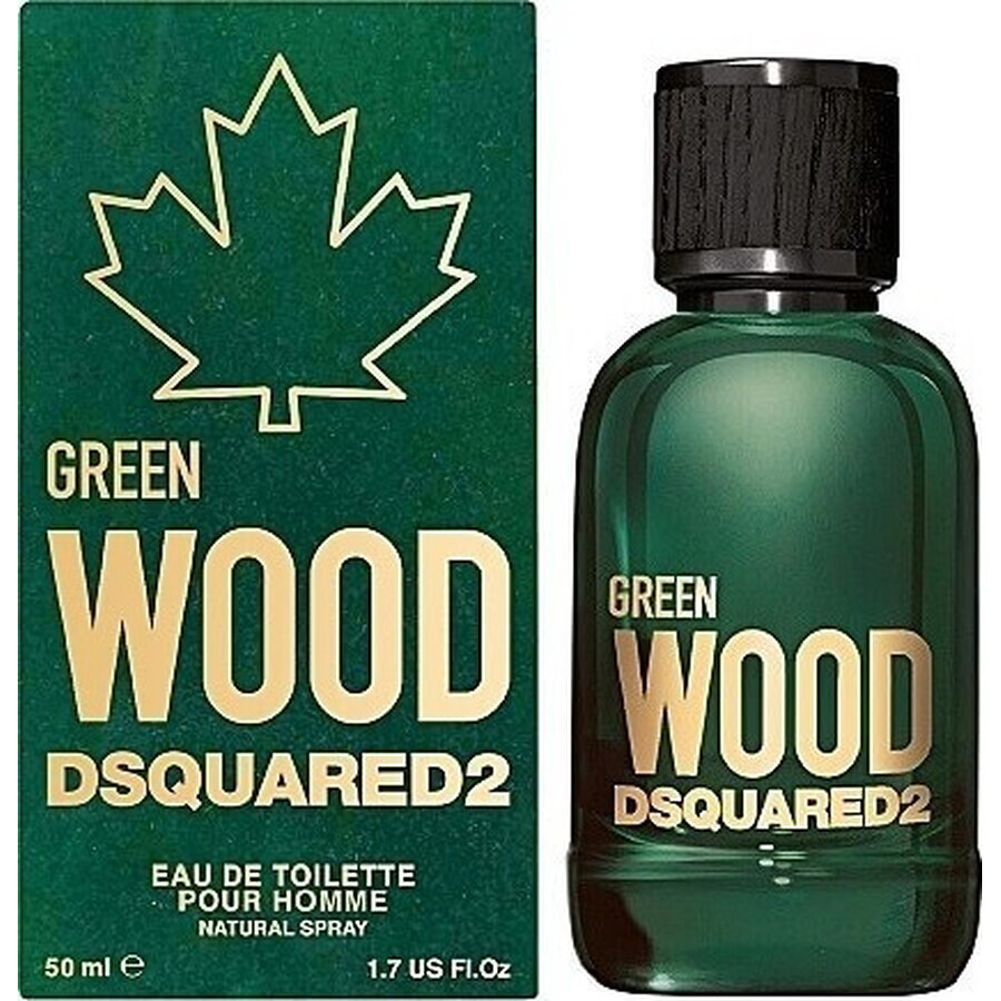 Dsquaredgreen Wood Edt 50ml 1×50 ml, Apă de toaletă