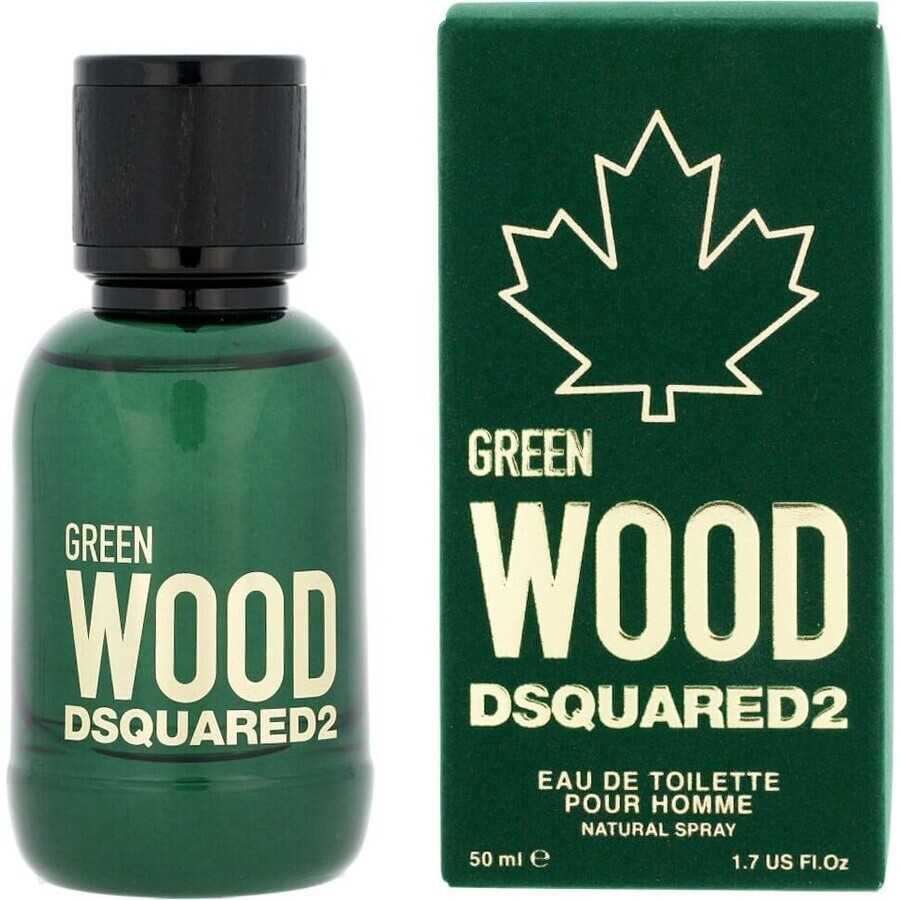 Dsquaredgreen Wood Edt 50ml 1×50 ml, Apă de toaletă