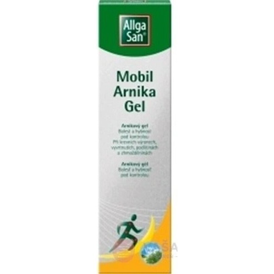 Allga San Arnica gel 1×100 ml, gel antiinflamator